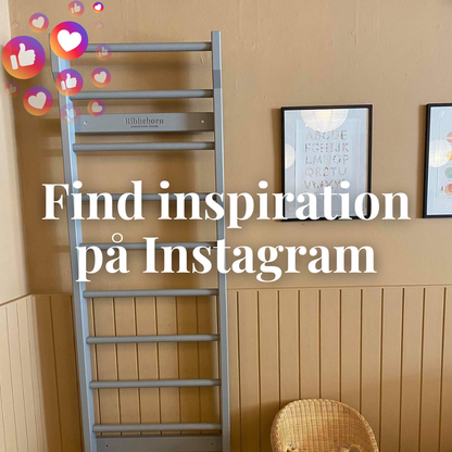 Ribbebørn Sprossenwand Smooth VIOLETT