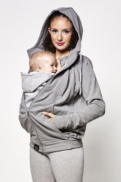 Love Radius Parents Kapuzenpullover – Grau XXL – MamaMilla