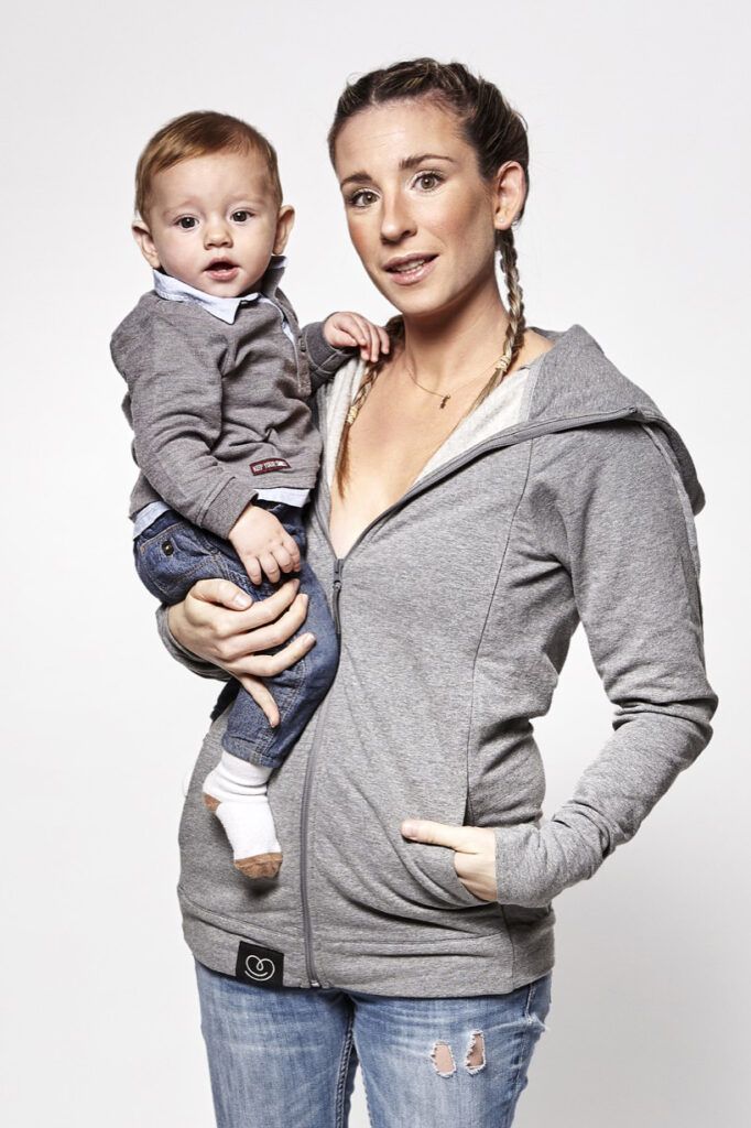 Love Radius Parents Kapuzenpullover – Grau XXL – MamaMilla