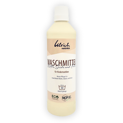 Ulrich Natürlich Waschmittel für Kinderkleidung ohne Lanolin (Wolle, Seide und Pelz) - 500 ml