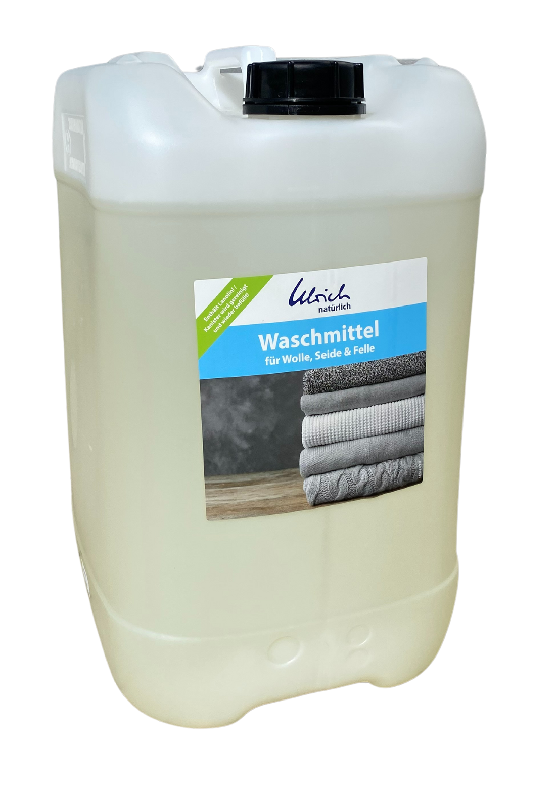 Ulrich Natürlich Waschmittel für Wolle, Seide und Fell – 25 L – Waschmittel (Wolle) – MamaMilla