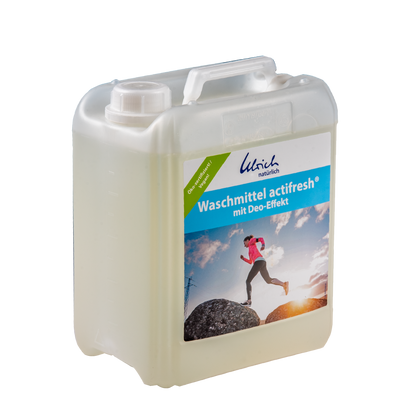 Ulrich Natürlich sportsvask med lugtabsorber (actifresh) - 1 L - Vaskemiddel (sportsvask) - MamaMilla