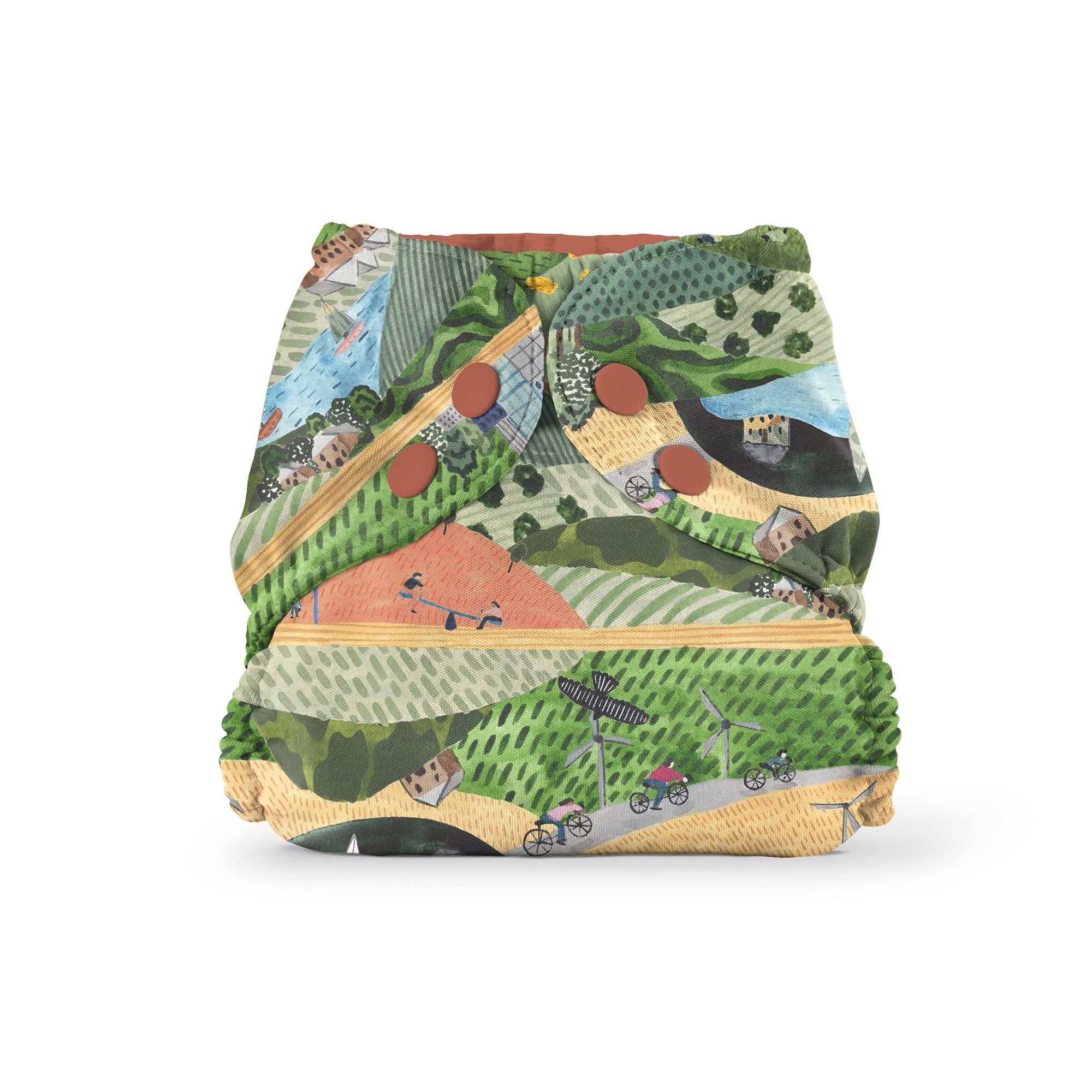 Außenmaterial (+ Schwimmwindel): SBM Eco Hills / Größe 1 (7–17 lbs) – – MamaMilla