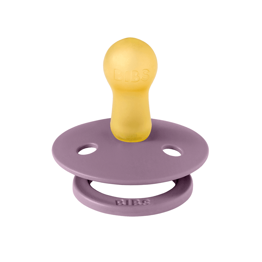 BIBS Colour rund sut str. 2, latex – Violet Sky/Mauve (2-pack) - MamaMilla