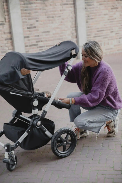 Cloby UV-tæppe med UPF 50+ - Black - UV-tæppe - MamaMilla