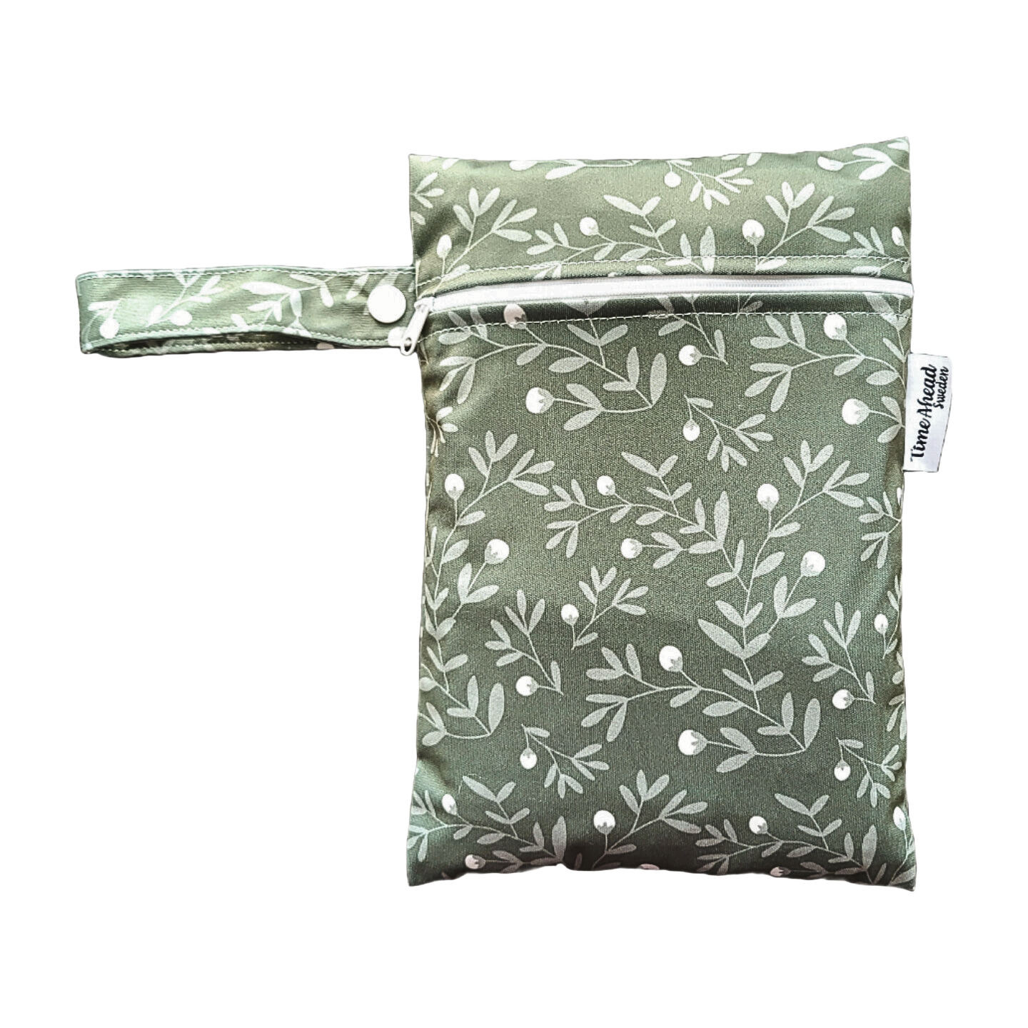 Der schwedische Wald | Kleiner Wetbag: Hopfenblüten weiß - - MamaMilla