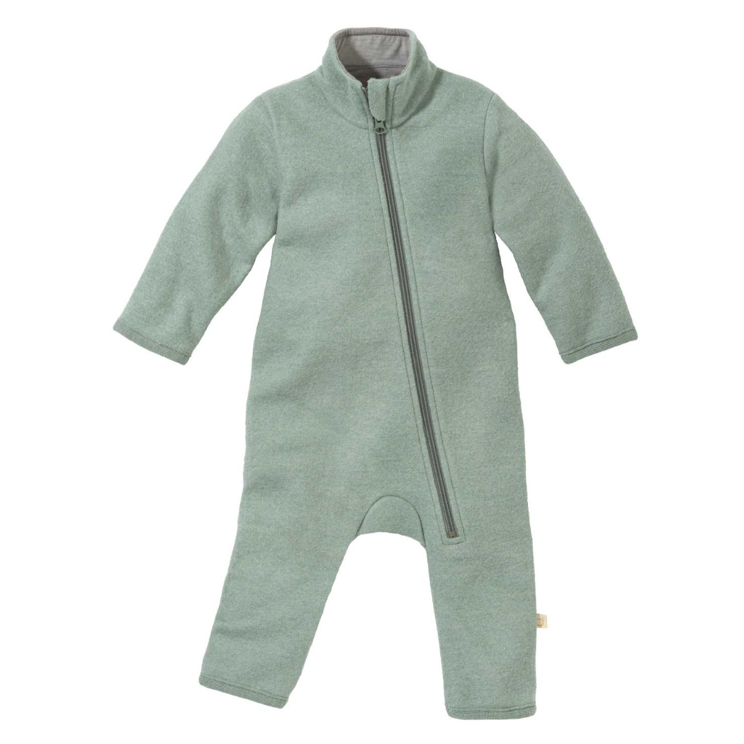 Disana Sommeranzug aus leichter Wolle – Jade