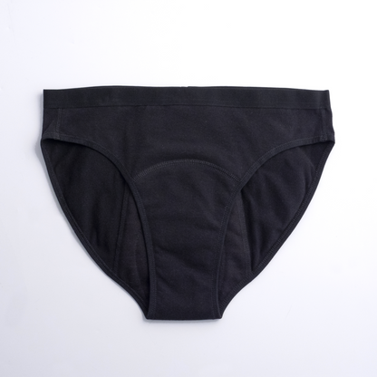 Imse Vimse Menstruationstrusse Bikini - Kraftig Flow - Sort