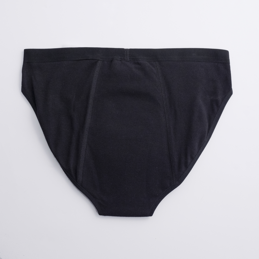 Imse Vimse Menstruationstrusse Bikini - Kraftig Flow - Sort
