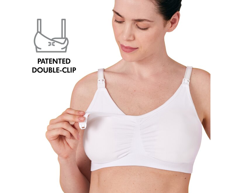 Medela Bequemer 3-in-1-Still- und Pump-BH, Schwarz, Größe M - MamaMilla
