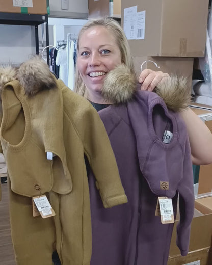 Mikk-Line Woll-Fahranzug – Butternuss