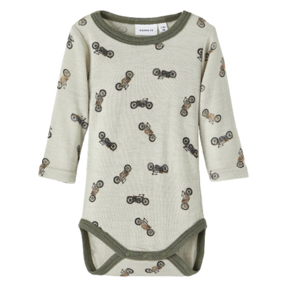 Name it Body aus Wolle – Motiv – London Fog – Body – MamaMilla
