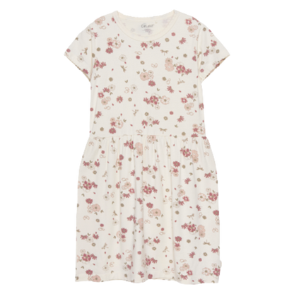 Celavi Kjole i Bambus - Blomster - Rose Cloud - Kjole - MamaMilla