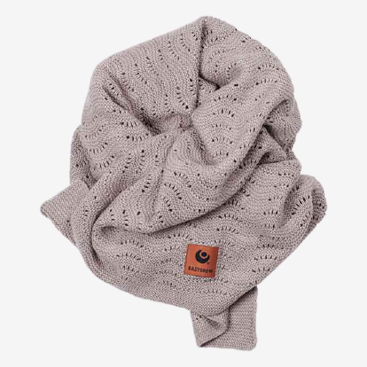 EasyGrow babytæppe med bambus og uld - Sand - Babytæppe - MamaMilla