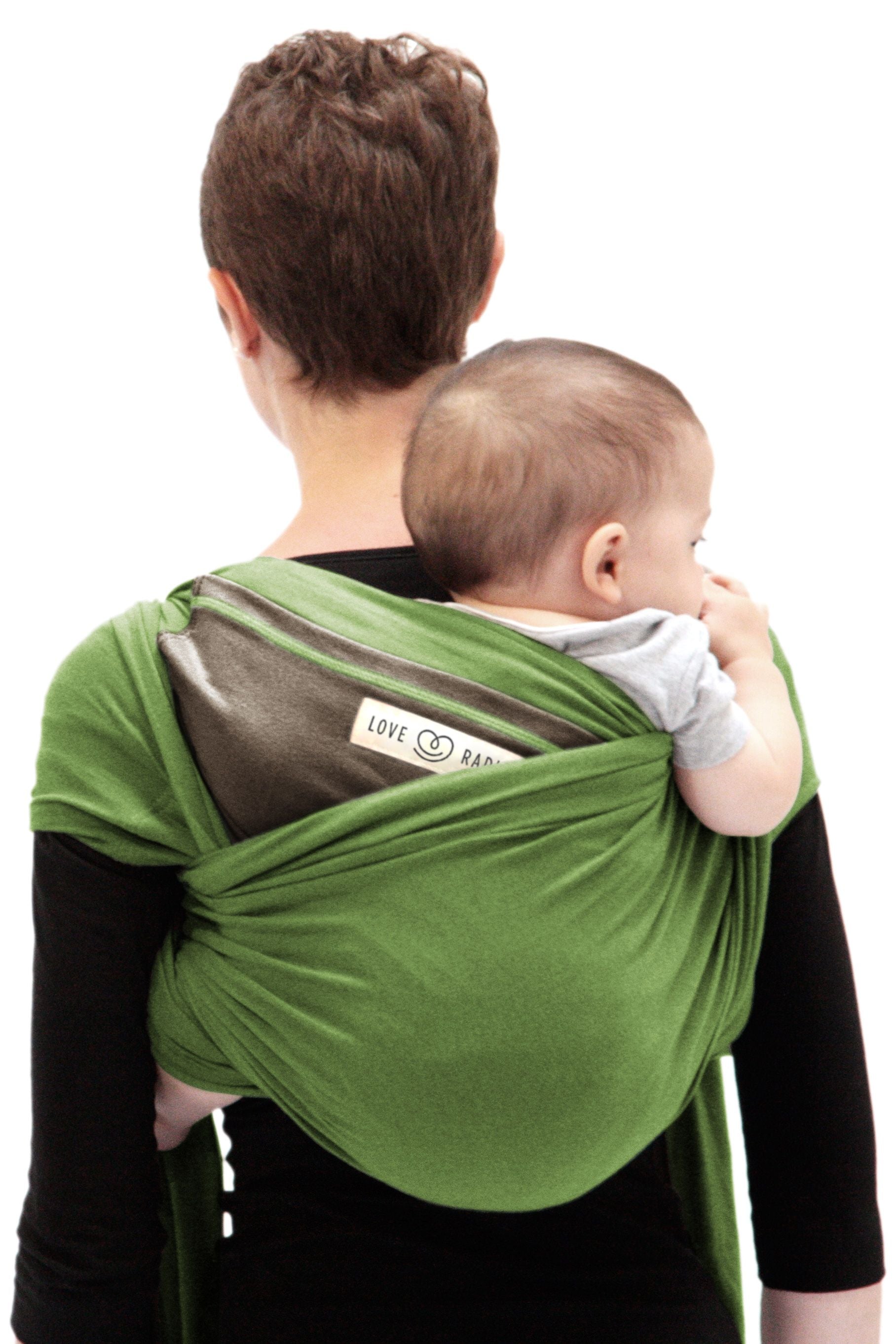 Love Radius Stretch Wrap Original – Pistazie/Braun – Wrap – MamaMilla