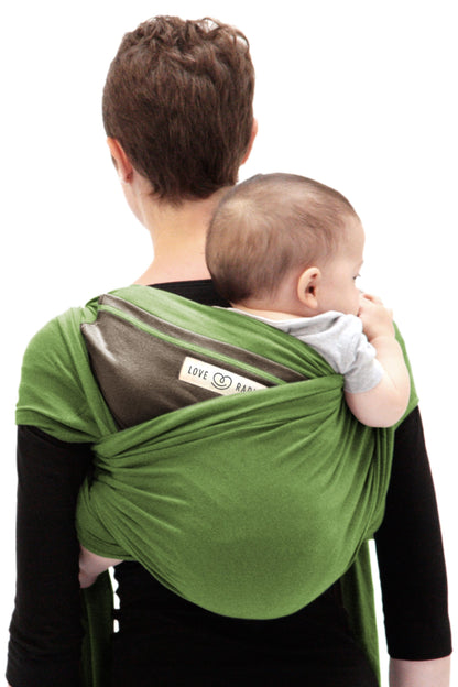 Love Radius Stretch Wrap Original – Pistazie/Braun – Wrap – MamaMilla