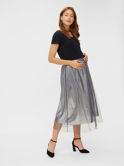 Mamalicious glimmer ventenederdel - Graviditetstøj - MamaMilla