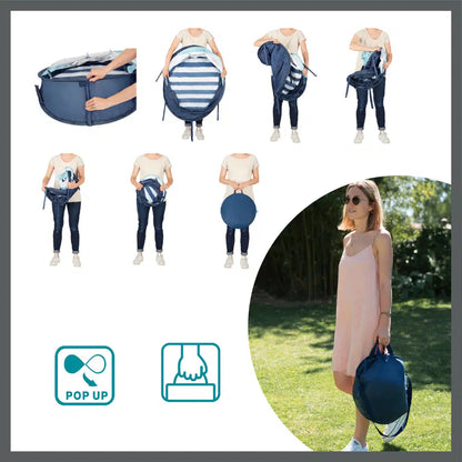 Babymoov 3i1 UV-telt - Mariniére Babyni - Uv-telt - MamaMilla