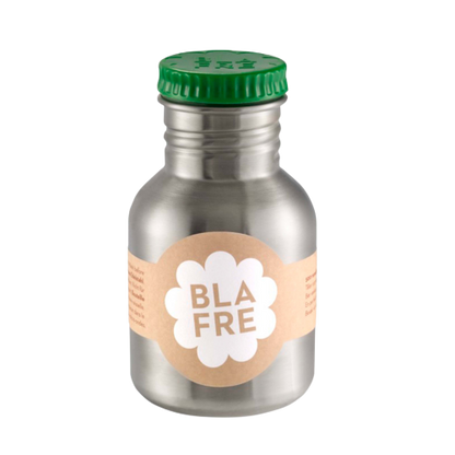 BLAFRE drikkedunk i rustfrit stål - 300 ml - Grønt - Drikkedunk i stål - MamaMilla