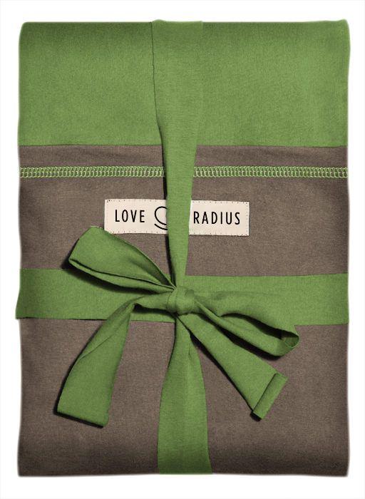 Love Radius Stretch Wrap Original – Pistazie/Braun – Wrap – MamaMilla