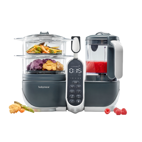 Babymoov Madmaskine - Nutribaby Plus - Grå - Madmaskine - MamaMilla