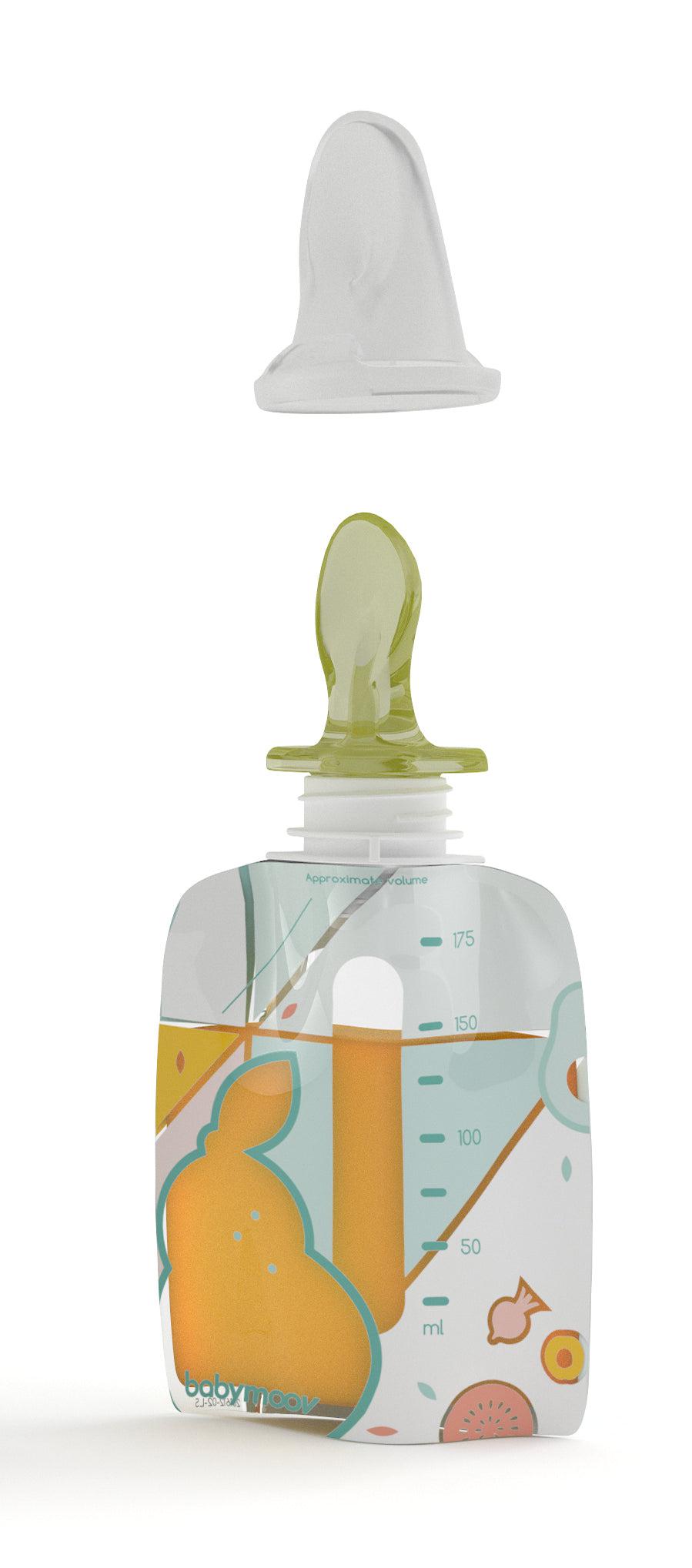 Babymoov Genanvendelige klemposer FOODI - Startersæt - Grød - MamaMilla