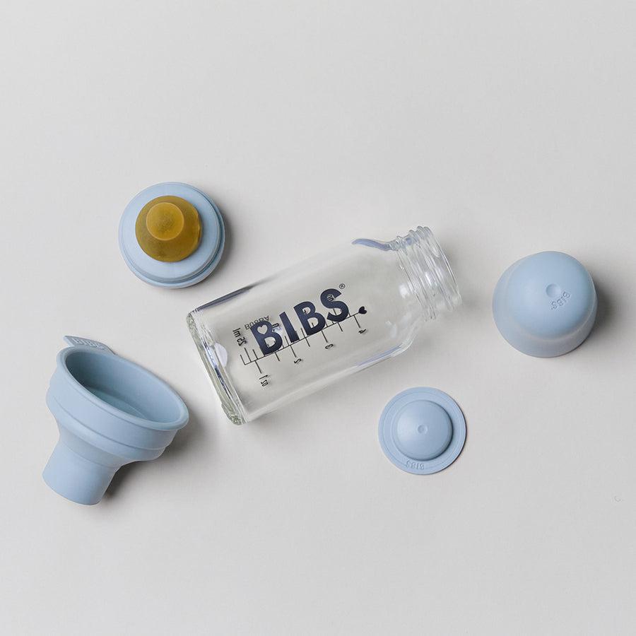 Bibs Babyflasche aus Glas – Latex – 110 ml. - Rouge - Flaschenbaby - MamaMilla