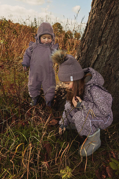 En fant Balaclava - Flint - uld-Hue - MamaMilla