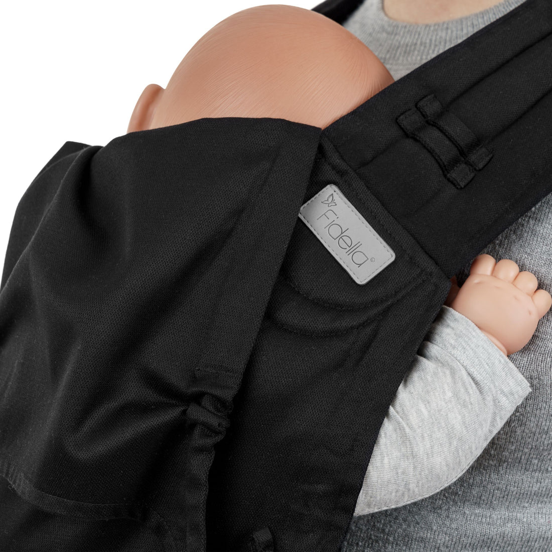 Fidella Fly Tai Bæresele - Chevron/Black - Toddler - bæresele - MamaMilla