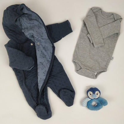 MamaMilla body med lange ærmer - Grå - Body - MamaMilla