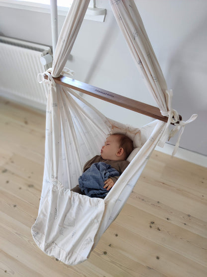 MamaMilla Slyngevugge - Blue feathers - Slyngevugge - MamaMilla