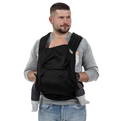 Fidella Fly Tai Babytrage – Chevron/Schwarz – Kleinkind – Babytrage – MamaMilla