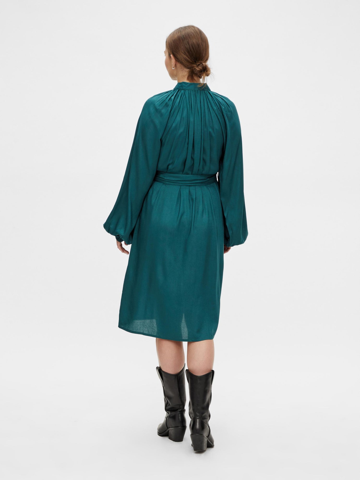 Mamalicious 2in1 Midi-Hemdkleid aus Viskose – Umstandsmode – MamaMilla