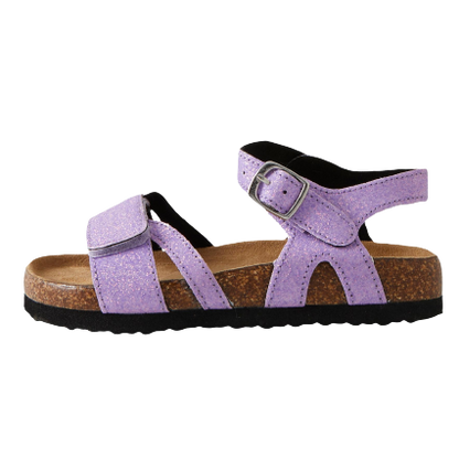 Name it sandal med glimmer - Sand verbena - sandal - MamaMilla