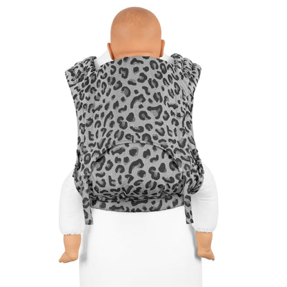 Fidella FlyClick Babytrage – Leopard Silver – Baby – Babytrage – MamaMilla