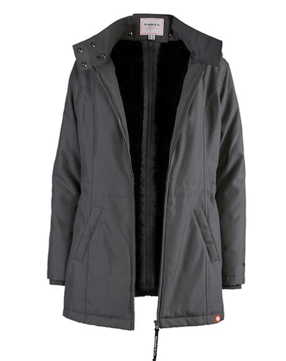 Wombat &amp; Co. WALLABY 4-i-1 vinterjakke til gravide/bærejakke - Grå - Bærejakke - MamaMilla