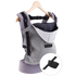 Love Radius Träger inkl. Babyeinsatz – Hoodie-Trage – Dunkelgrau/Flanellgrau – Tragehilfe – MamaMilla