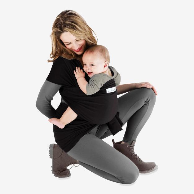 Love Radius Stretch-Wickelbasis – Schwarz – Wickel – MamaMilla