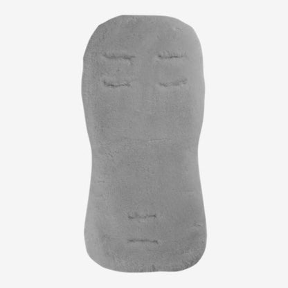 EasyGrow lammeskindstæppe til barnevognen - Grå - Lammeskindsindlæg - MamaMilla