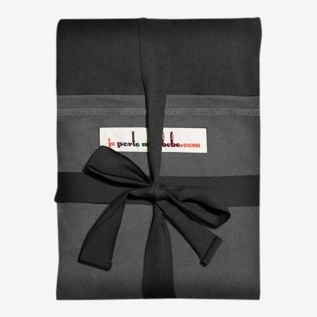 Love Radius Stretch Wrap Original – Schwarz/Kohlegrau – Wrap – MamaMilla