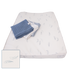 MamaMilla Wickelunterlage – Blaue Federn – Wickelunterlage – MamaMilla