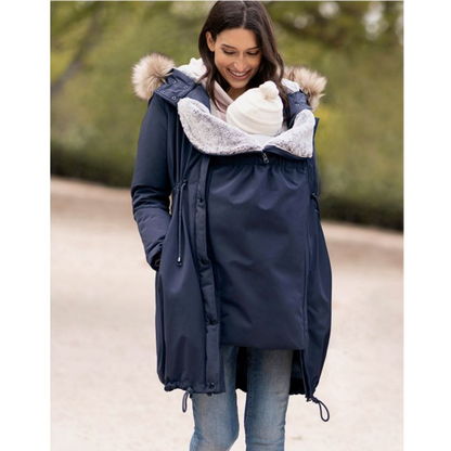 Seraphine Warte- und Tragejacke 3-in-1 - Valetta - Navy - Tragejacke - MamaMilla