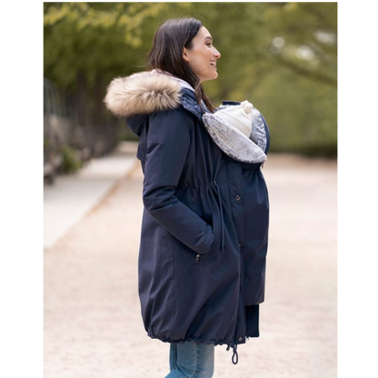 Seraphine Warte- und Tragejacke 3-in-1 - Valetta - Navy - Tragejacke - MamaMilla