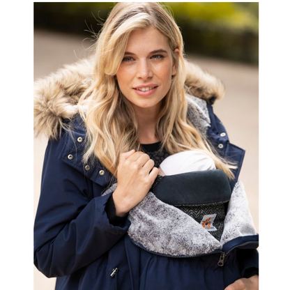 Seraphine Warte- und Tragejacke 3-in-1 - Valetta - Navy - Tragejacke - MamaMilla