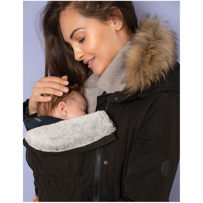 Seraphine Vente- og bærejakke 3-i-1- Valetta - Black - Bærejakke - MamaMilla