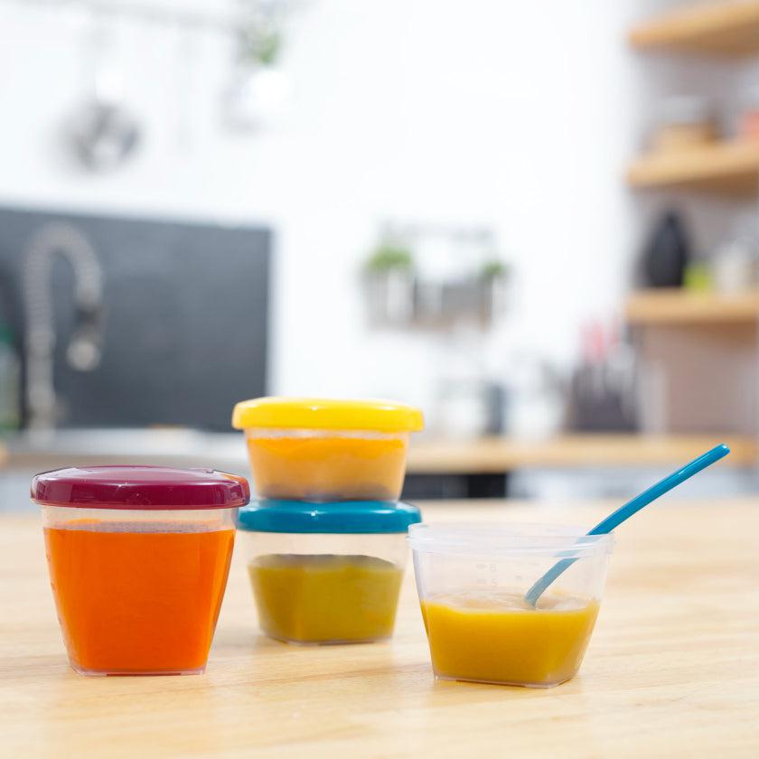 Babymoov snackbøtter - 180ml - Grød - MamaMilla